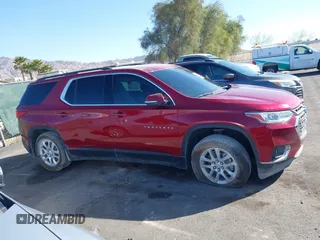 2021 Chevrolet Traverse LT Cloth with VIN 1GNERGKW2MJ193006, listed as a IAAI auction lot 41674861 with 43,465 mi miles and . Bid and sale history available at DreamBid. Image 12.