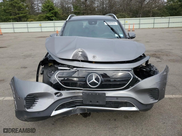 2023 Mercedes-Benz EQB with VIN W1N9M0KB5PN055107, listed as a Copart auction lot 72688264 with 8,087 mi miles and Salvage Title. Bid and sale history available at carsss.com. Image 5.