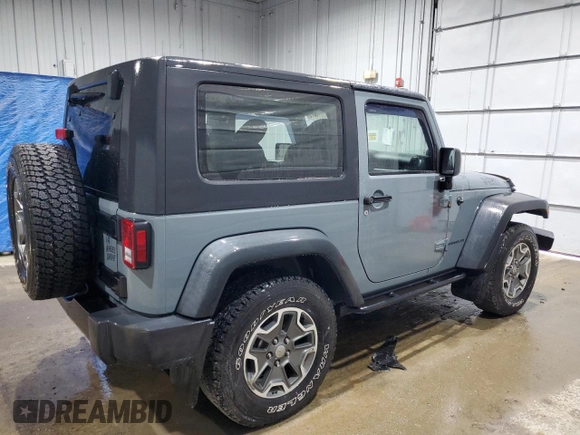 2014 Jeep Wrangler Sport with VIN 1C4AJWAG9EL322982, listed as a Copart auction lot 51145075 with 122,686 mi miles and Salvage Title. Bid and sale history available at DreamBid. Image 3.