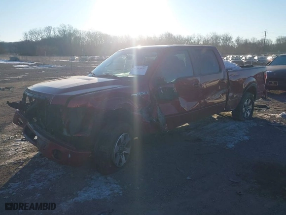 2013 Ford F-150 XL with VIN 1FTFW1EF0DFB96455, listed as a IAAI auction lot 41314857 with 171,352 mi miles. Bid and sale history available at carsss.com. Image 2.