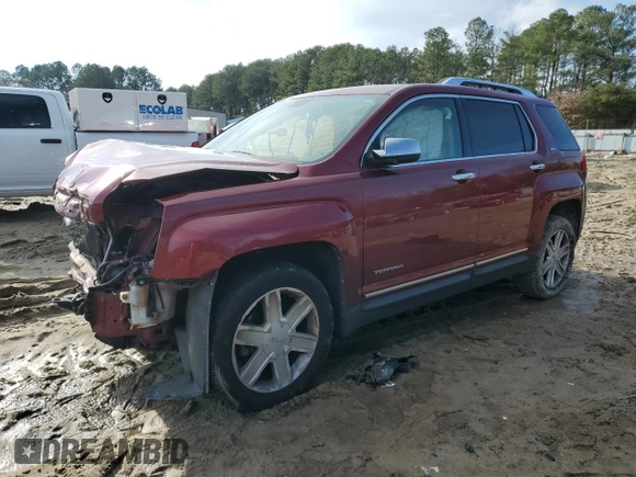 2011 GMC Terrain SLT-2 with VIN 2CTFLXE58B6286435, listed as a Copart auction lot 89169125 with 164,335 mi miles and Non Repairable. Bid and sale history available at carsss.com. Image 1.