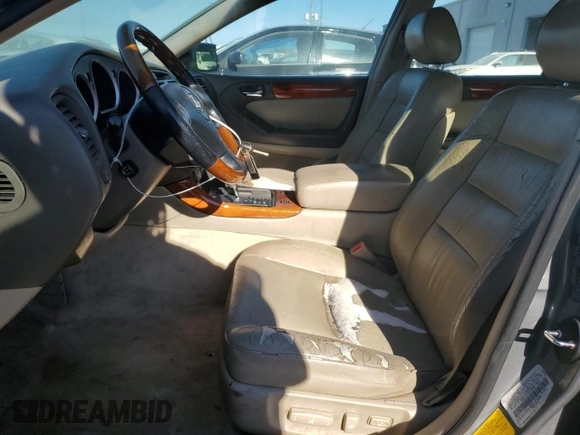2001 Lexus GS 300 with VIN JT8BD69S510145149, listed as a Copart auction lot 49877755 with 186,046 mi miles and Non Repairable. Bid and sale history available at DreamBid. Image 7.
