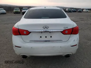 2017 Infiniti Q50 3.0t Premium with VIN JN1EV7AP5HM740825, listed as a Copart auction lot 49048605 with 112,703 mi miles and Salvage Title. Bid and sale history available at carsss.com. Image 6.