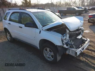 2006 Chevrolet Equinox LS with VIN 2CNDL13F066176170, listed as a IAAI auction lot 41443053 with 1 mi miles. Bid and sale history available at carsss.com. Image 1.