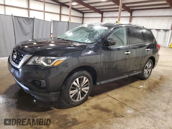 2017 Nissan Pathfinder SV z VIN 5N1DR2MM6HC690049, wystawiony jako Copart lot #53653685 z przebiegiem 115 689 mil mil oraz Czysty tytuł • Clean title. Historia ofert i sprzedaży dostępna na DreamBid. Obrazek 1.