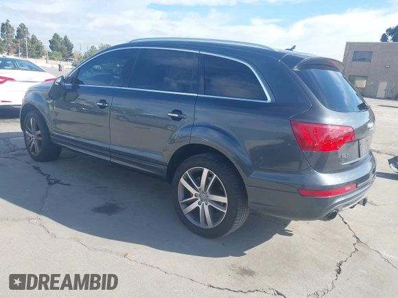 2015 Audi Q7 Premium Plus with VIN WA1LGAFE2FD002426, listed as a IAAI auction lot 42004603 with 84,793 mi miles and . Bid and sale history available at DreamBid. Image 3.