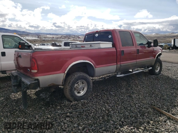 2003 Ford F-350 XL with VIN 1FTSW31F83EB05422, listed as a Copart auction lot 51350635 with 159,338 mi miles and Salvage Title. Bid and sale history available at DreamBid. Image 3.