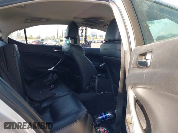 2011 Lexus IS 250 with VIN JTHBF5C27B5156476, listed as a IAAI auction lot 42282337 with 173,288 mi miles and . Bid and sale history available at DreamBid. Image 8.