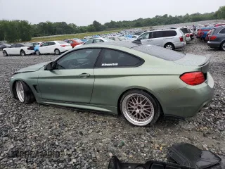 2017 BMW 4 Series 440i with VIN WBA4P1C55HK523005, listed as a Copart auction lot 54916354 with 99,425 mi miles and Salvage Title. Bid and sale history available at carsss.com. Image 2.