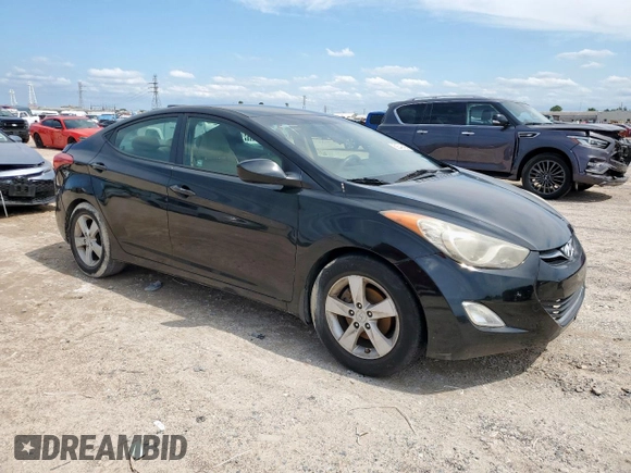 2012 Hyundai Elantra Limited z VIN KMHDH4AE7CU395167, wystawiony jako Copart lot #58549485 z przebiegiem 143 778 mil mil oraz Czysty tytuł • Clean title. Historia ofert i sprzedaży dostępna na DreamBid. Obrazek 4.