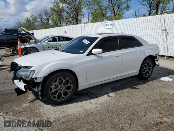 2016 Chrysler 300 with VIN 2C3CCAGG4GH198640, listed as a Copart auction lot 52441155 with 115,287 mi miles and Salvage Title. Bid and sale history available at carsss.com. Image 1.