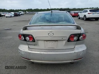 2007 Mazda 6 i Touring with VIN 1YVHP80C375M48554, listed as a Copart auction lot 61789634 with 105,250 mi miles and Clean Title. Bid and sale history available at DreamBid. Image 6.