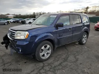 2013 Honda Pilot EX-L with VIN 5FNYF4H76DB081166, listed as a Copart auction lot 43065305 with 134,313 mi miles and Salvage Title. Bid and sale history available at carsss.com. Image 1.