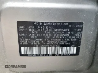 2018 Subaru Outback Limited with VIN 4S4BSANC9J3298023, listed as a Copart auction lot 47378685 with 127,297 mi miles and Salvage title. Bid and sale history available at DreamBid. Image 13.