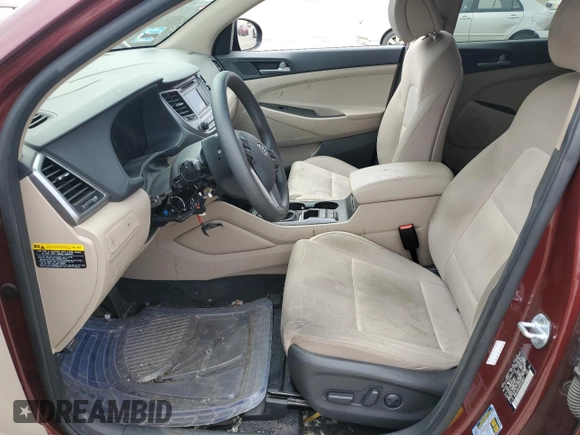 2017 Hyundai Tucson Sport z VIN KM8J33A24HU528007, wystawiony jako Copart lot #54540415 z przebiegiem 83 556 mil mil oraz Szkoda całkowita • Salvage title. Historia ofert i sprzedaży dostępna na DreamBid. Obrazek 7.