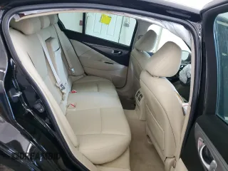 2016 Infiniti Q50 with VIN JN1EV7AR0GM341143, listed as a Copart auction lot 52911345 with 93,663 mi miles and Salvage Title. Bid and sale history available at DreamBid. Image 10.