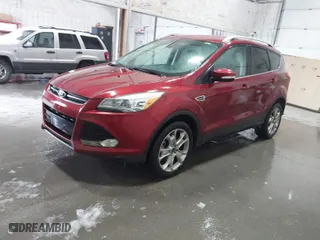 2015 Ford Escape Titanium with VIN 1FMCU9JX6FUA63473, listed as a IAAI auction lot 41816356 with 81,252 mi miles. Bid and sale history available at carsss.com. Image 2.