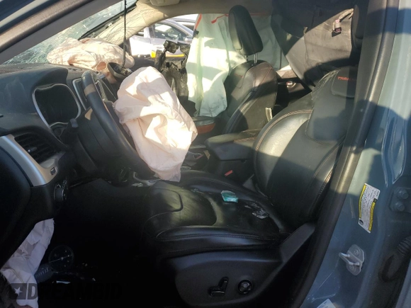 2015 Jeep Cherokee Trailhawk with VIN 1C4PJMBB2FW503522, listed as a Copart auction lot 88771855 with Not provided miles and Salvage title. Bid and sale history available at DreamBid. Image 7.