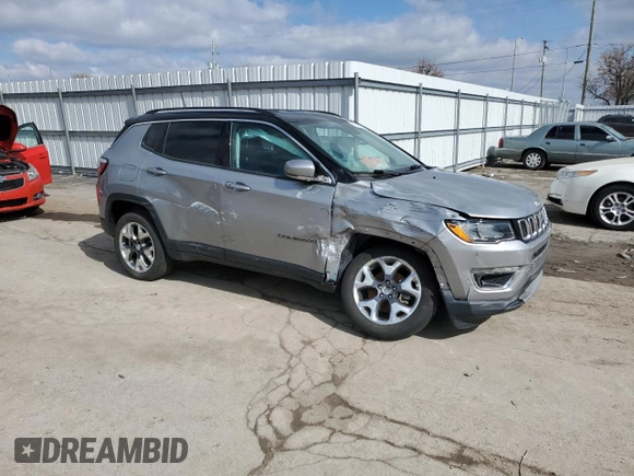 2020 Jeep Compass High Altitude с VIN 3C4NJDCB1LT128083, выставлен на аукционе Copart как лот 52598055 с пробегом 46 390 миль миль и Списание • Salvage title. История ставок и продаж доступна на DreamBid. Изображение 4.