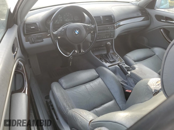 2002 BMW 3 Series 325Ci with VIN WBABN33452PG59471, listed as a Copart auction lot 43534095 with 178,181 mi miles and Salvage title. Bid and sale history available at DreamBid. Image 8.