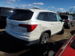 2016 Honda Pilot EX with VIN 5FNYF6H35GB126241, listed as a Copart auction lot 50380065 with 93,045 mi miles and Salvage Title. Bid and sale history available at DreamBid. Image 3.