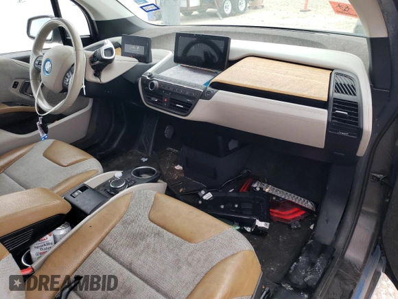 2015 BMW i3 z VIN WBY1Z2C54FV287026, wystawiony jako Copart lot #50659195 z przebiegiem 40 876 mil mil oraz Szkoda całkowita • Salvage title. Historia ofert i sprzedaży dostępna na DreamBid. Obrazek 8.
