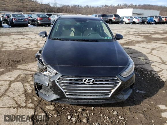 2022 Hyundai Accent SEL with VIN 3KPC24A64NE166750, listed as a Copart auction lot 39822123 with 10,520 mi miles. Bid and sale history available at carsss.com. Image 5.