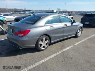 2015 Mercedes-Benz CLA-Class CLA 250 with VIN WDDSJ4EB1FN171705, listed as a IAAI auction lot 41649857 with 112,591 mi miles. Bid and sale history available at carsss.com. Image 4.