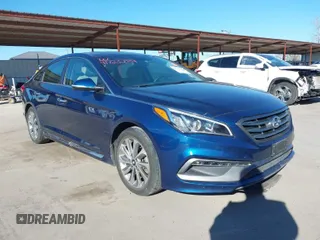 2017 Hyundai Sonata Sport with VIN 5NPE34AF3HH558348, listed as a IAAI auction lot 41723289 with 99,829 mi miles and . Bid and sale history available at DreamBid. Image 1.