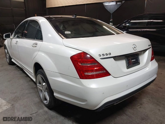 2010 Mercedes-Benz S-Class S 550 with VIN WDDNG8GB0AA315566, listed as a IAAI auction lot 41669695 with 162,414 mi miles. Bid and sale history available at carsss.com. Image 3.