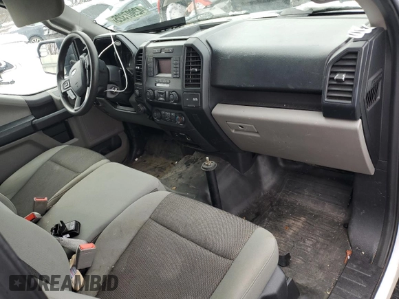 2020 Ford F-150 XL with VIN 1FTEX1EP5LKD79714, listed as a Copart auction lot 42907325 with Not provided miles and Salvage title. Bid and sale history available at DreamBid. Image 8.