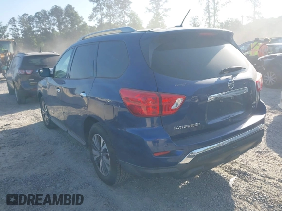 2017 Nissan Pathfinder SV z VIN 5N1DR2MM9HC616253, wystawiony jako IAAI lot #42333509 z przebiegiem 126 551 mil mil oraz . Historia ofert i sprzedaży dostępna na DreamBid. Obrazek 3.