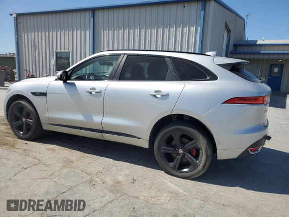 2017 Jaguar F-Pace 20d R-Sport with VIN SADCL2BN3HA098895, listed as a Copart auction lot 57343355 with 122,041 mi miles and Clean title. Bid and sale history available at DreamBid. Image 2.