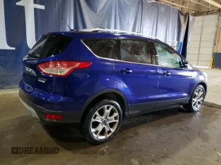 2014 Ford Escape Titanium with VIN 1FMCU0JX1EUA52097, listed as a Copart auction lot 53483985 with 126,243 mi miles and Clean Title. Bid and sale history available at carsss.com. Image 3.