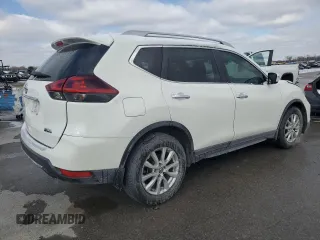 2020 Nissan Rogue S with VIN 5N1AT2MT6LC717402, listed as a Copart auction lot 46031575 with 148,107 mi miles and Salvage Title. Bid and sale history available at carsss.com. Image 3.