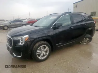 2022 GMC Terrain SLE z VIN 3GKALMEVXNL110818, wystawiony jako Copart lot #53901735 z przebiegiem 48 984 mil mil oraz Szkoda całkowita • Salvage title. Historia ofert i sprzedaży dostępna na DreamBid. Obrazek 1.