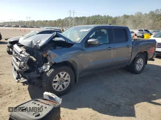 2022 Nissan Frontier SV with VIN 1N6ED1EJ1NN676305, listed as a Copart auction lot 50247215 with 56,252 mi miles and Salvage title. Bid and sale history available at DreamBid. Image 1.