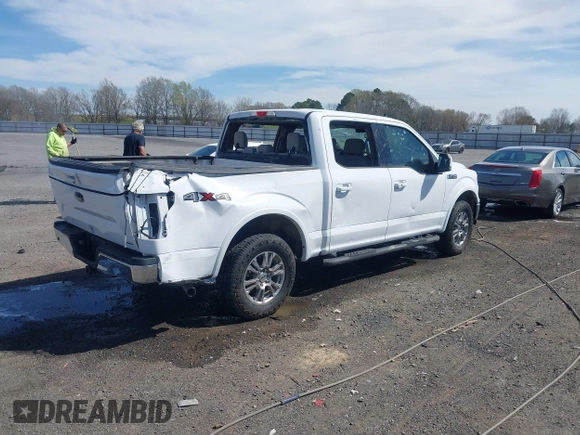 2019 Ford F-150 XL with VIN 1FTEW1EPXKKD91438, listed as a IAAI auction lot 41821555 with 81,683 mi miles. Bid and sale history available at carsss.com. Image 4.