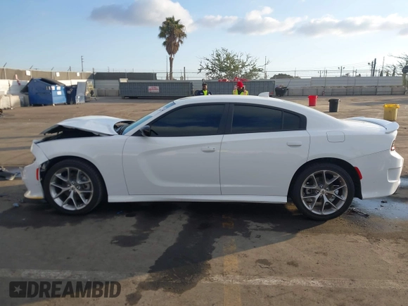 2023 Dodge Charger GT with VIN 2C3CDXHG1PH649165, listed as a IAAI auction lot 41459802 with 25,481 mi miles and . Bid and sale history available at carsss.com. Image 14.