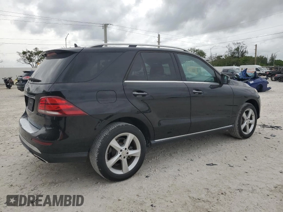 2016 Mercedes-Benz GLE 350 with VIN 4JGDA5JBXGA700832, listed as a Copart auction lot 59896095 with 96,139 mi miles and Clean title. Bid and sale history available at DreamBid. Image 3.