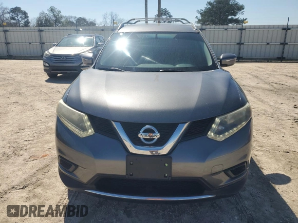 2014 Nissan Rogue SV with VIN 5N1AT2MT3EC849746, listed as a Copart auction lot 48716175 with 184,828 mi miles and Salvage Title. Bid and sale history available at DreamBid. Image 5.