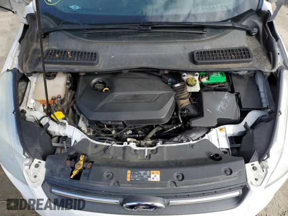 2014 Ford Escape SE with VIN 1FMCU0GX8EUC98393, listed as a Copart auction lot 48501205 with 82,637 mi miles and Salvage Title. Bid and sale history available at carsss.com. Image 12.