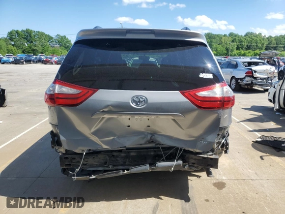 2017 Toyota Sienna XLE Auto Access Seat с VIN 5TDYZ3DC2HS817445, выставлен на аукционе Copart как лот 56551795 с пробегом 95 336 миль миль и Списание • Salvage title. История ставок и продаж доступна на DreamBid. Изображение 6.