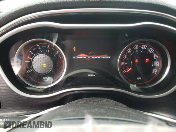 2016 Dodge Challenger R/T Scat Pack z VIN 2C3CDZFJ3GH153326, wystawiony jako Copart lot #45931845 z przebiegiem 64 245 mil mil oraz Szkody całkowita. Historia ofert i sprzedaży dostępna na DreamBid. Obrazek 9.