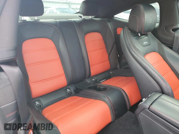 2017 Mercedes-Benz C 63 S AMG with VIN WDDWJ8HB9HF514455, listed as a Copart auction lot 59925904 with 57,638 mi miles and Salvage Title. Bid and sale history available at carsss.com. Image 10.