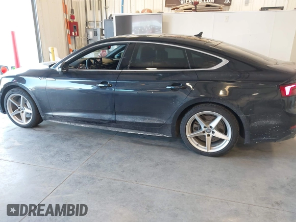2018 Audi A5 Sportback Premium Plus with VIN WAUENCF52JA133055, listed as a IAAI auction lot 41644106 with 71,558 mi miles. Bid and sale history available at carsss.com. Image 14.