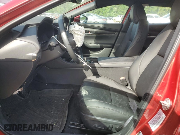 2024 Mazda 3 S Preferred with VIN JM1BPALM2R1652795, listed as a Copart auction lot 57056355 with 12,100 mi miles and Salvage title. Bid and sale history available at DreamBid. Image 7.
