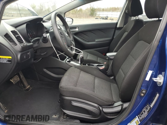 2018 Kia Forte LX with VIN 3KPFK4A78JE280282, listed as a Copart auction lot 52081785 with 75,515 mi miles and Salvage Title. Bid and sale history available at DreamBid. Image 7.