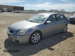 2007 Nissan Maxima 3.5 SE with VIN 1N4BA41E07C843749, listed as a Copart auction lot 49958744 with 0 mi miles and Salvage Title. Bid and sale history available at carsss.com. Image 1.