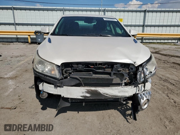2012 Buick LaCrosse Premium 1 with VIN 1G4GD5GR0CF307475, listed as a Copart auction lot 56860665 with 111,947 mi miles and Salvage title. Bid and sale history available at DreamBid. Image 5.